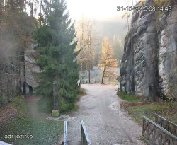 Vstup do skal, Pískovna