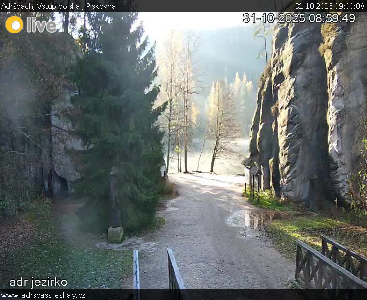 Adršpach - Vstup do skal, Pískovna - 31.10.2025 v 09:00 Adršpach - Vstup do skal, Pískovna - 31.10.2025 v 09:00