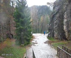 Vstup do skal, Pískovna