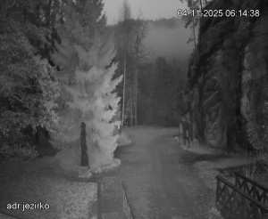 Adršpach - Vstup do skal, Pískovna - 4.11.2025 v 06:15 Adršpach - Vstup do skal, Pískovna - 4.11.2025 v 06:15