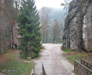 Adršpach - Vstup do skal, Pískovna - 4.11.2025 v 07:15 Adršpach - Vstup do skal, Pískovna - 4.11.2025 v 07:15