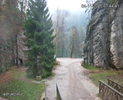 Vstup do skal, Pískovna