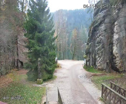 Vstup do skal, Pískovna