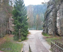 Vstup do skal, Pískovna