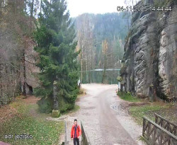 Vstup do skal, Pískovna