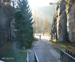 Vstup do skal, Pískovna