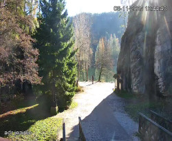 Vstup do skal, Pískovna