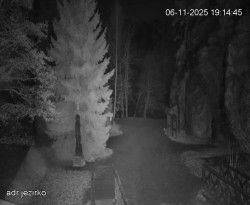 Vstup do skal, Pískovna