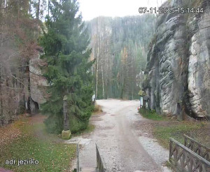 Adršpach - Vstup do skal, Pískovna - 7.11.2025 v 15:15 Adršpach - Vstup do skal, Pískovna - 7.11.2025 v 15:15