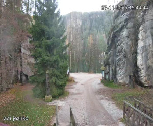 Adršpach - Vstup do skal, Pískovna - 7.11.2025 v 15:45 Adršpach - Vstup do skal, Pískovna - 7.11.2025 v 15:45