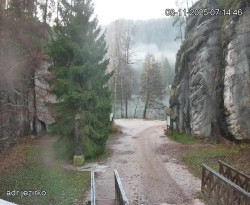 Vstup do skal, Pískovna