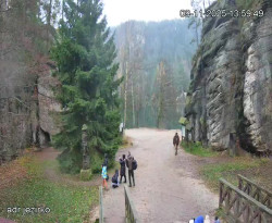 Vstup do skal, Pískovna