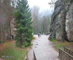 Vstup do skal, Pískovna