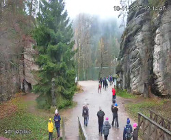 Vstup do skal, Pískovna