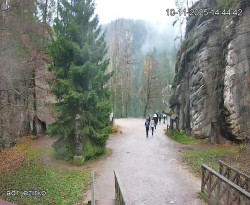 Vstup do skal, Pískovna