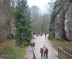 Vstup do skal, Pískovna