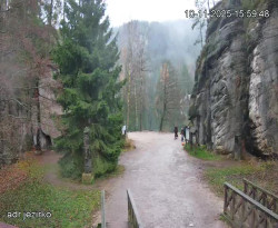 Vstup do skal, Pískovna