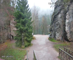 Vstup do skal, Pískovna