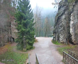 Vstup do skal, Pískovna