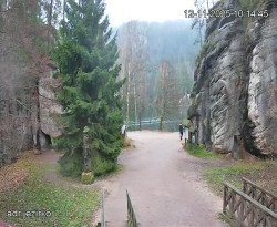 Vstup do skal, Pískovna