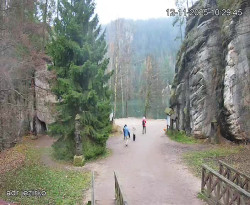 Vstup do skal, Pískovna