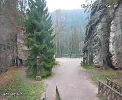 Vstup do skal, Pískovna