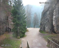 Vstup do skal, Pískovna