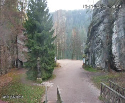 Vstup do skal, Pískovna