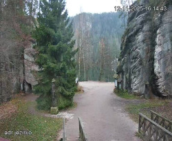 Vstup do skal, Pískovna