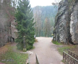 Vstup do skal, Pískovna