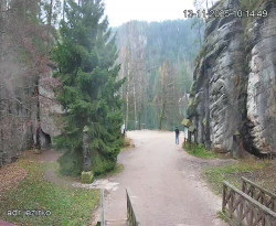 Vstup do skal, Pískovna