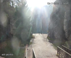 Vstup do skal, Pískovna