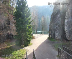 Vstup do skal, Pískovna