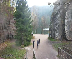 Vstup do skal, Pískovna