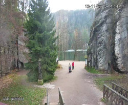 Vstup do skal, Pískovna