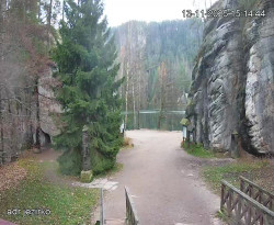 Vstup do skal, Pískovna