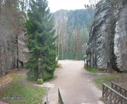 Vstup do skal, Pískovna