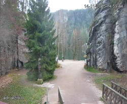 Vstup do skal, Pískovna