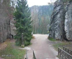 Vstup do skal, Pískovna