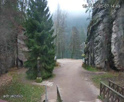 Vstup do skal, Pískovna