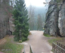 Vstup do skal, Pískovna