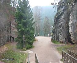 Vstup do skal, Pískovna