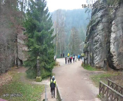 Vstup do skal, Pískovna