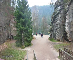 Vstup do skal, Pískovna