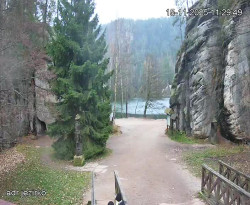 Vstup do skal, Pískovna