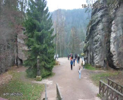 Vstup do skal, Pískovna