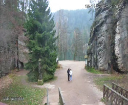 Vstup do skal, Pískovna