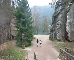 Vstup do skal, Pískovna