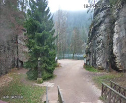 Vstup do skal, Pískovna