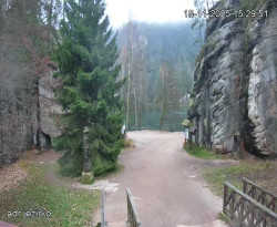 Vstup do skal, Pískovna